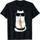 Trumpet Cat Funny Trumpet Player T-Shirt - T-Shirt | Black