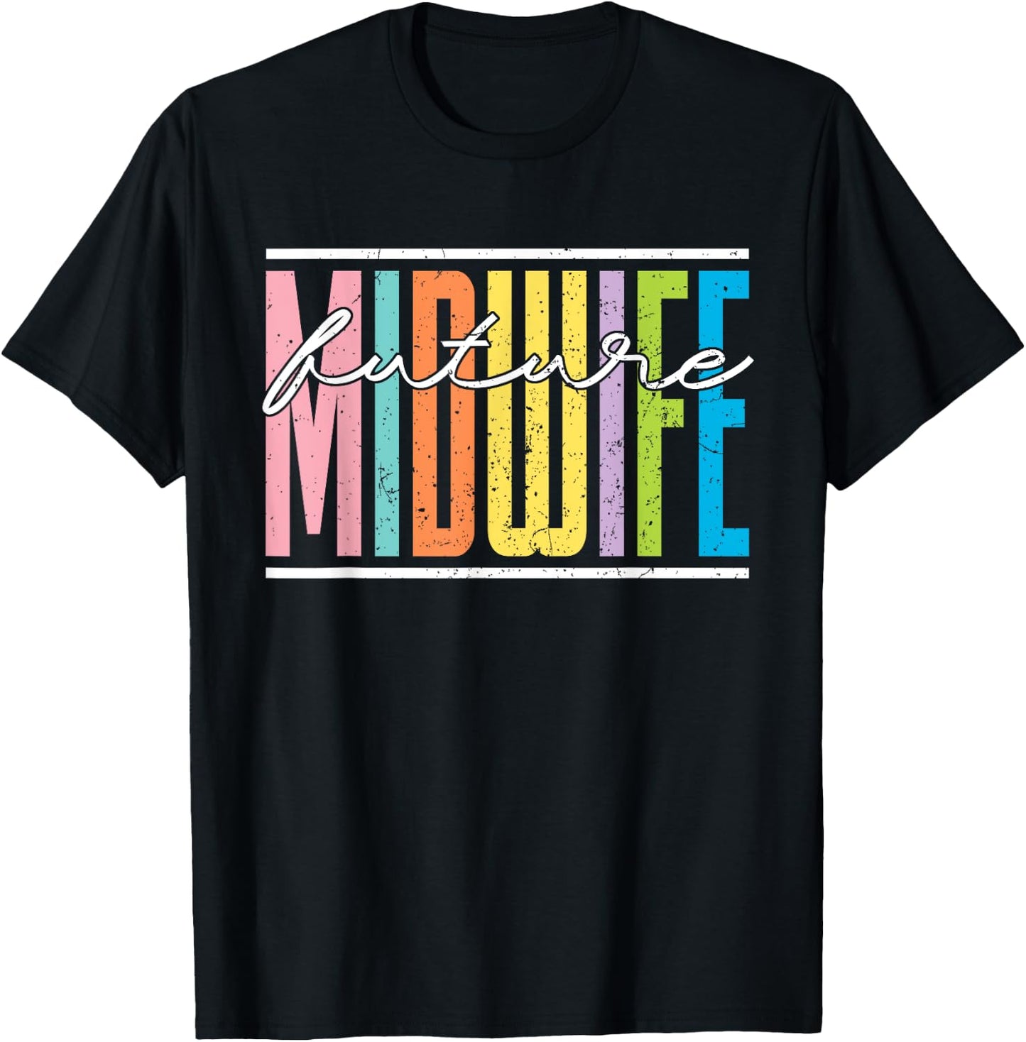 Future Midwife Pregnancy Support Doula Birthing Midwife T-Shirt - T-Shirt | Black