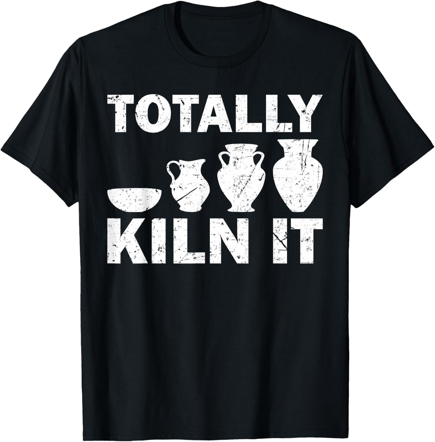 Cute Pot Maker Potter Clay Molding Lover Designs Funny Pottery Gift Women Cool Ceramic Pottery Kiln T-Shirt - T-Shirt | Black