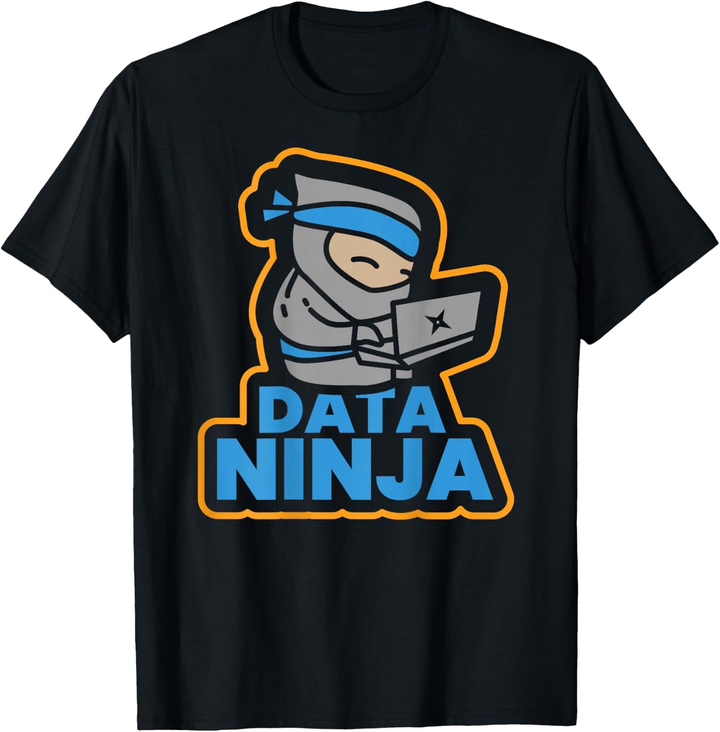 Data Ninja BI Database Critical Thinking SQL T Shirts T-Shirt - T-Shirt | Black