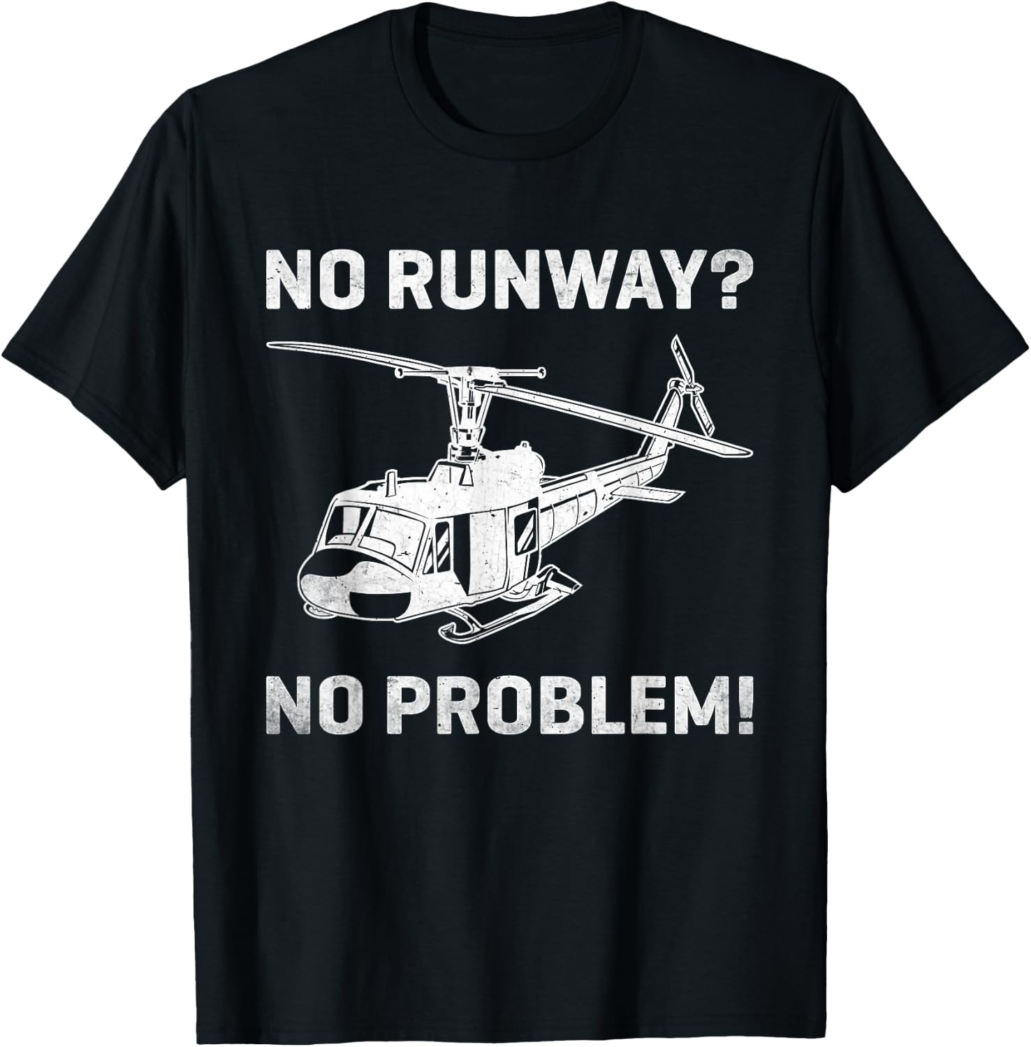 Funny Helicopter Saying Women Flight Helicopter T-Shirt - T-Shirt | Black