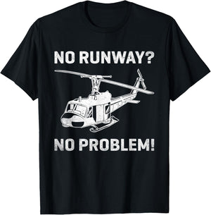 Funny Helicopter Saying Women Flight Helicopter T-Shirt - T-Shirt | Black