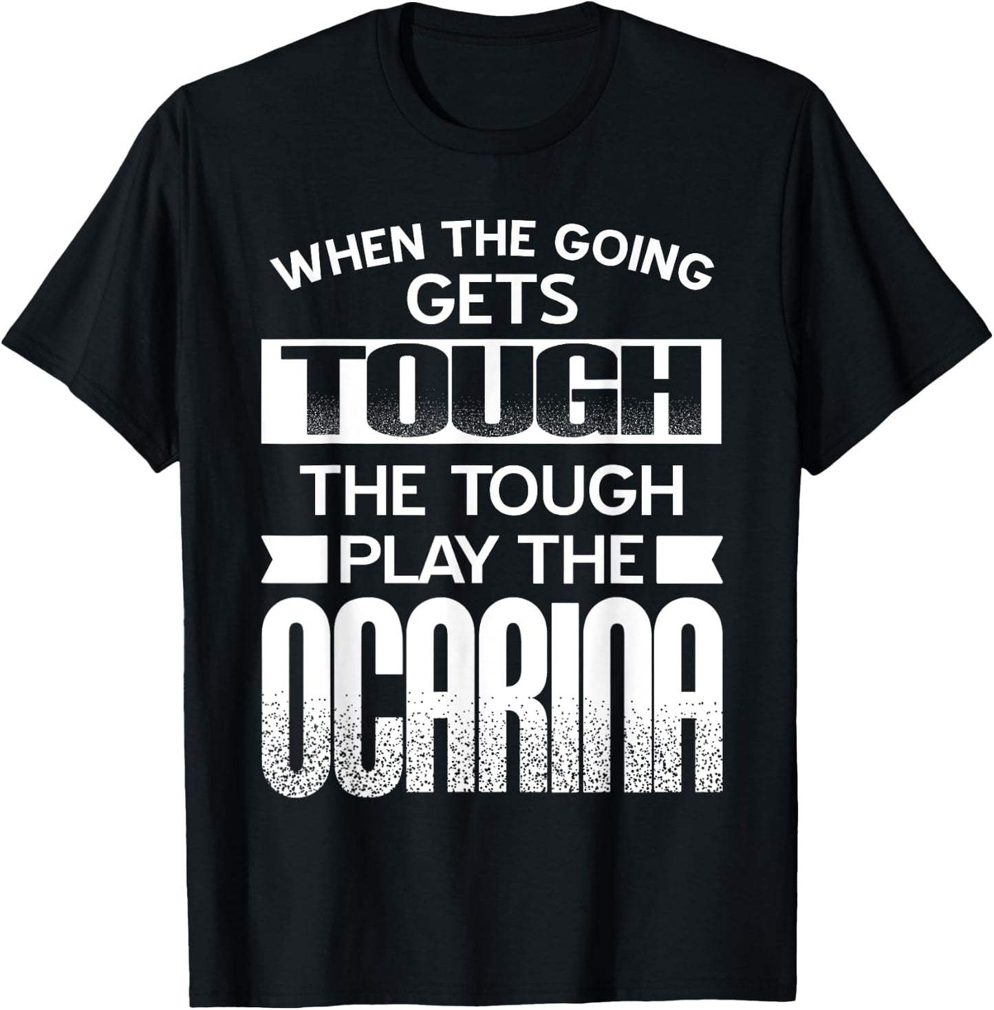 Play the ocarina T-Shirt - T-Shirt | Black