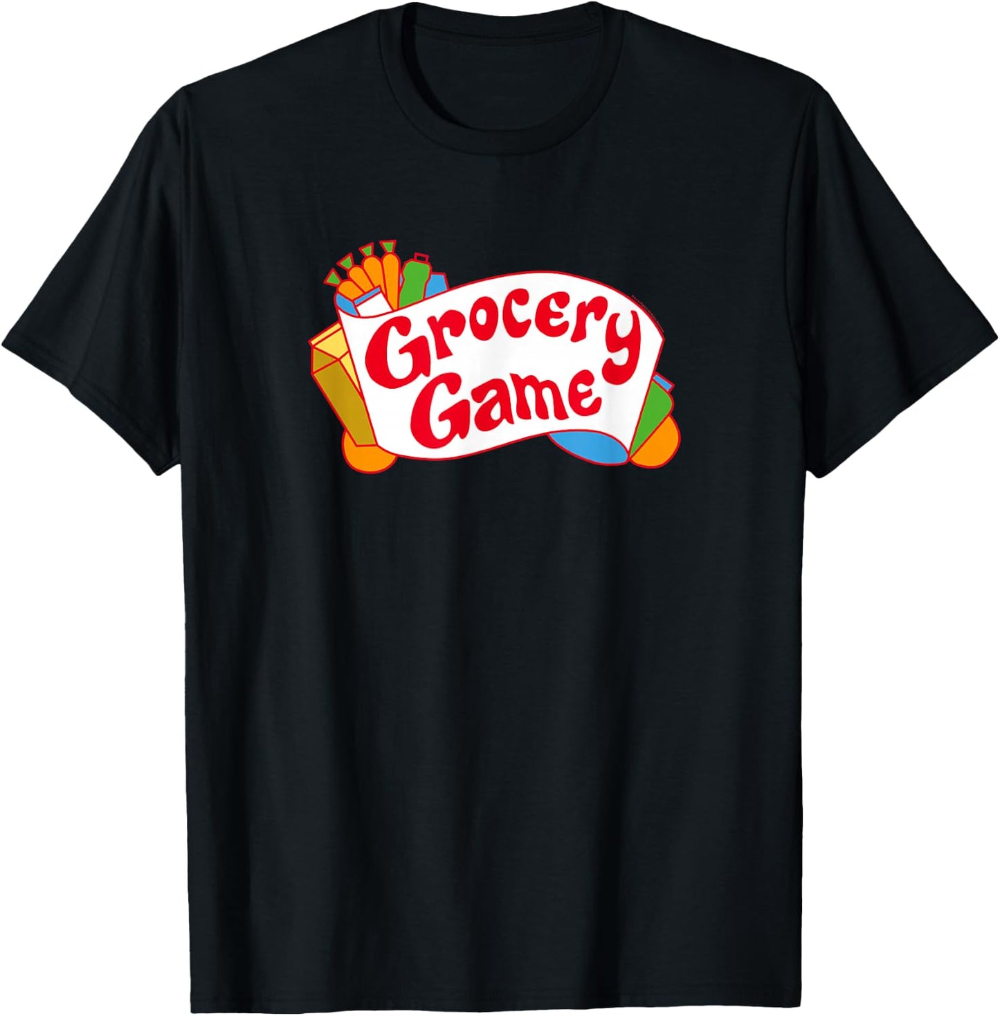 Price is Right - Grocery Game T-Shirt - T-Shirt | Black