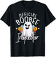 Boo-Bee Inspector Lazy DIY Halloween Costume Funny Ghost T-Shirt - T-Shirt | Black