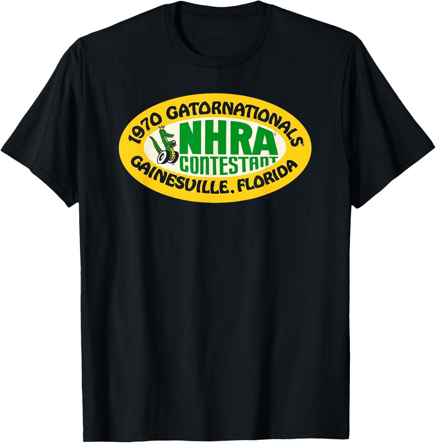 NHRA 1970 Gatornationals Contestant T-Shirt - T-Shirt | Black