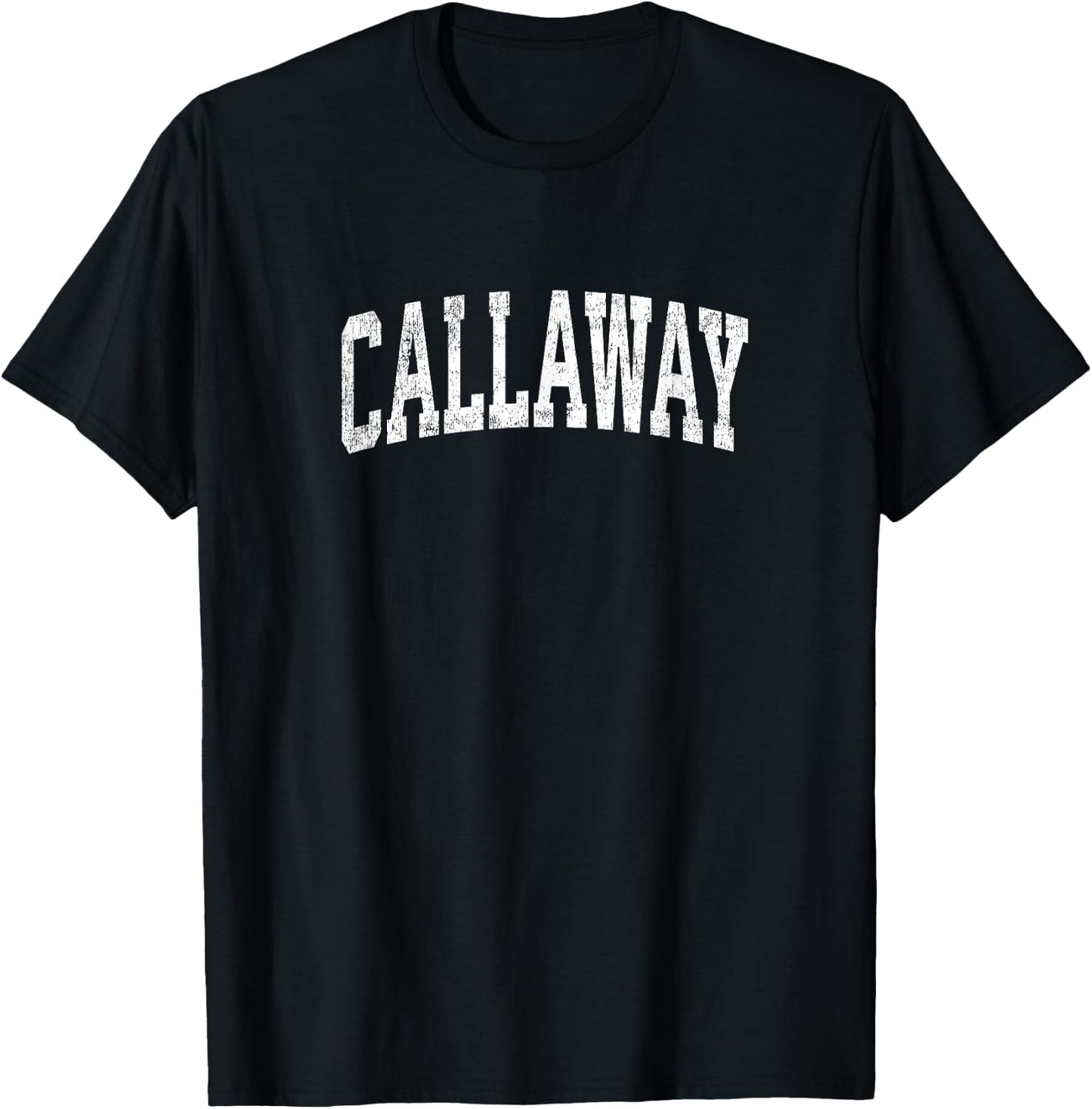 Callaway Florida FL Vintage Athletic Sports Design T-Shirt - T-Shirt | Black