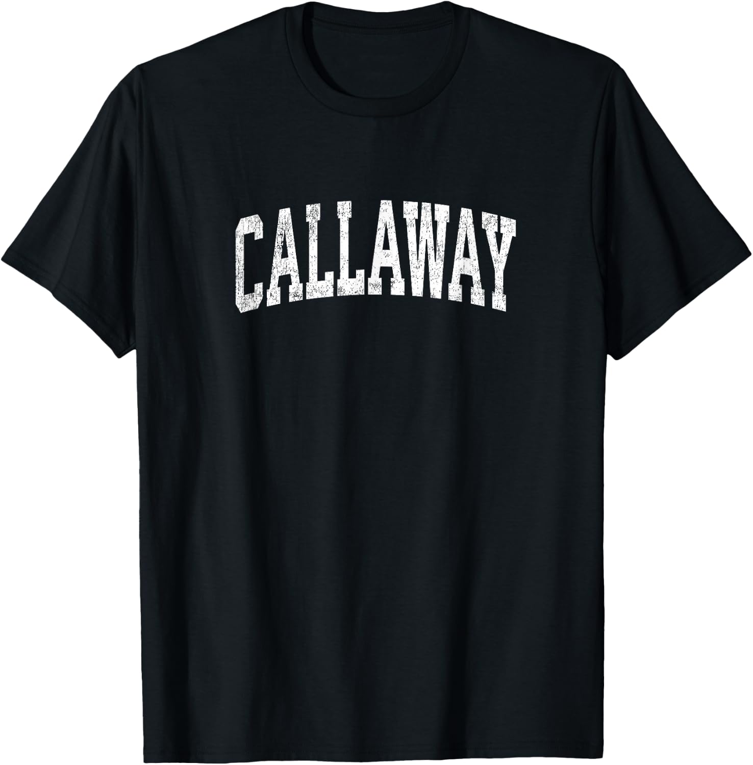 Callaway Florida FL Vintage Athletic Sports Design T-Shirt - T-Shirt | Black