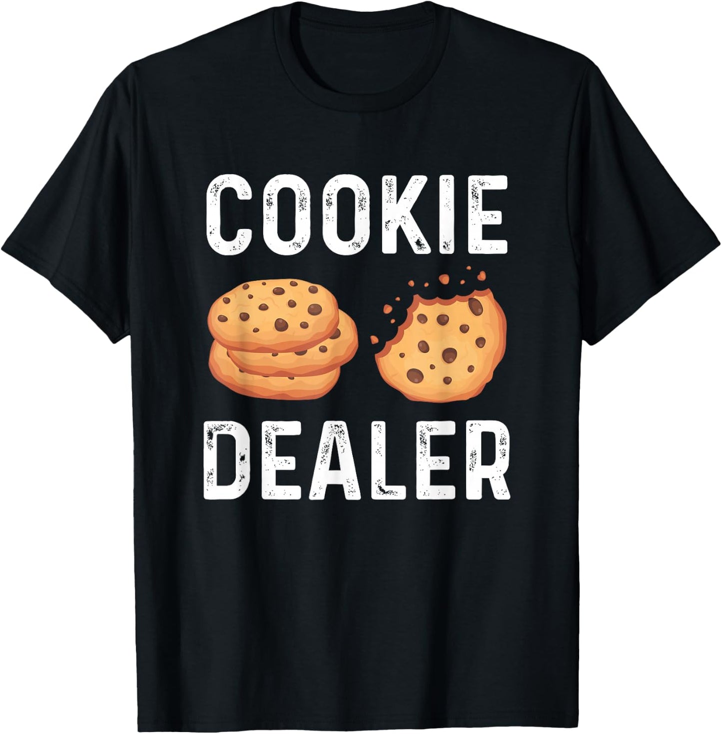 Cookie Dealer - Cookie Lover Cookie Baker T-Shirt - T-Shirt | Black