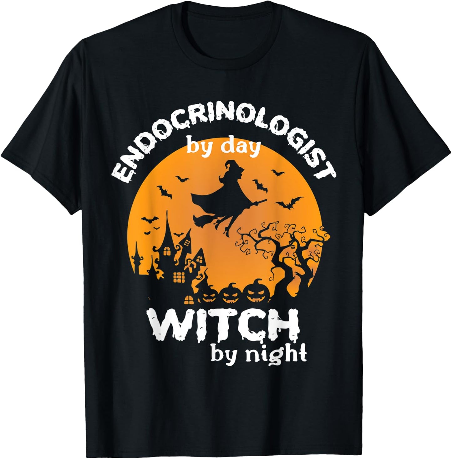 Funny Endocrinologist Halloween Costume For Endocrinologists T-Shirt - T-Shirt | Black