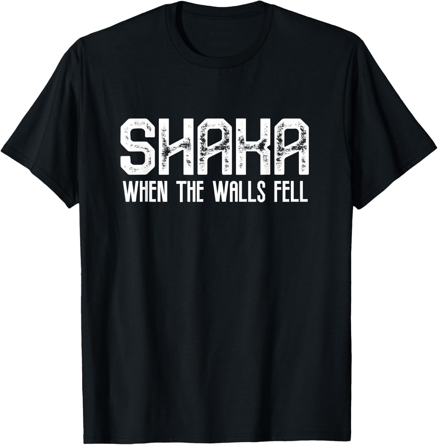 Shaka When The Walls Fell. Hawaiian Greetings Alien Language T-Shirt - T-Shirt | Black