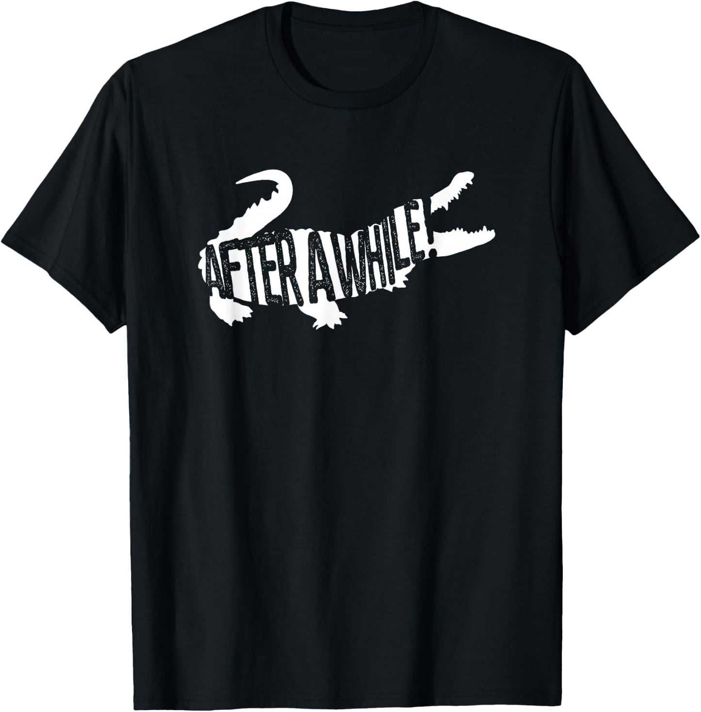 After a While Crocodile Matching Twins Shirts for Siblings T-Shirt - T-Shirt | Black