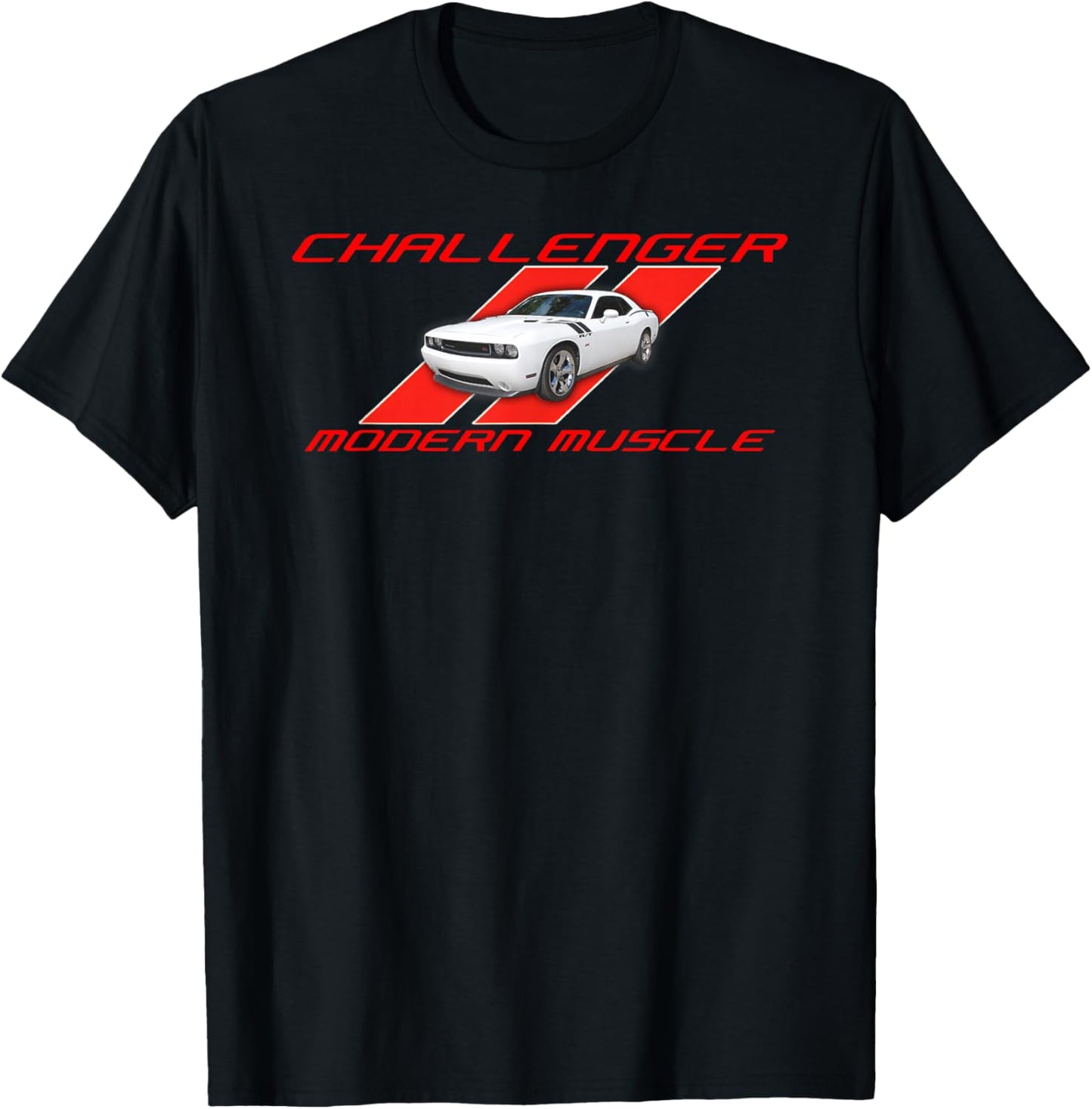 Dodge Challenger RT Modern Muscle T-Shirt - T-Shirt | Black