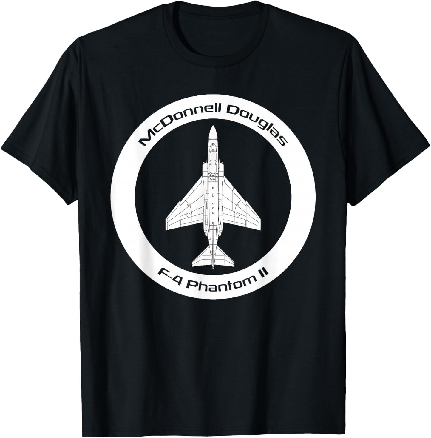 McDonnell Douglas F-4 Phantom II T-Shirt - T-Shirt | Black