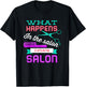 Hairstylist Shirt for a Lover of Hairstyling and Hairdresser T-Shirt - T-Shirt | Black