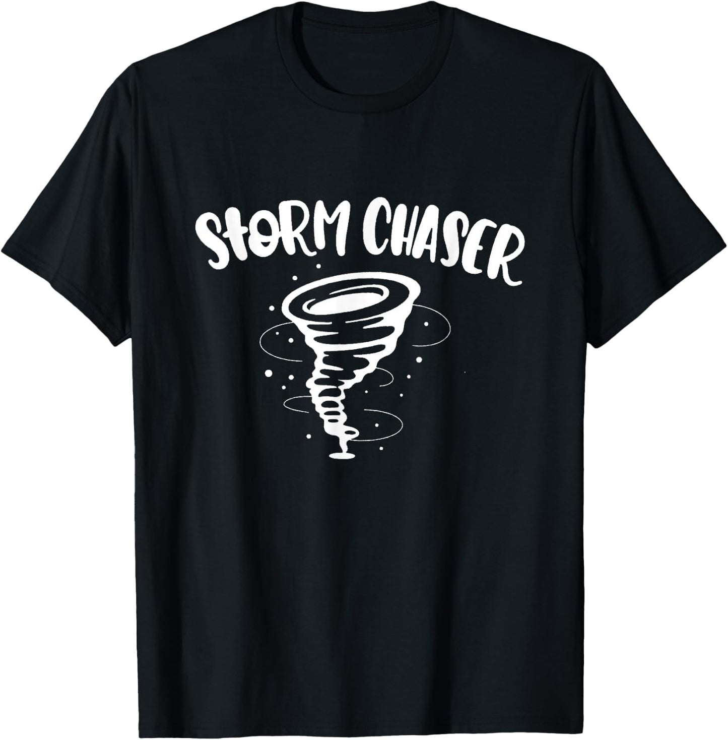 Matching Family Storm Chasers Tiny Tornado Big Tornado T-Shirt - T-Shirt | Black