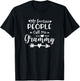 My Favorite People Call Me Grammy Grandmother Gift T-Shirt - T-Shirt | Black