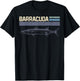 Great Barracuda Cuda Fishing Wildlife Saltwater Fish Art T-Shirt - T-Shirt | Black
