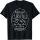 Blessed Are Curious For They Shall Have Adventure Travel T-Shirt - T-Shirt | Black