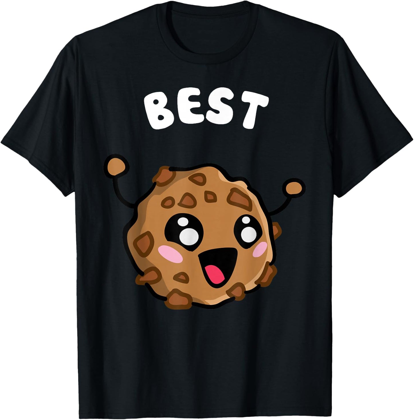 Cookies And Milk - 1 Of 2 - Couple Matching - Best Friends T-Shirt - T-Shirt | Black