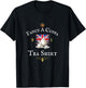 Fancy a Cuppa Tea, Funny British Proud Uk Union Jack Flag T-Shirt - T-Shirt | Black