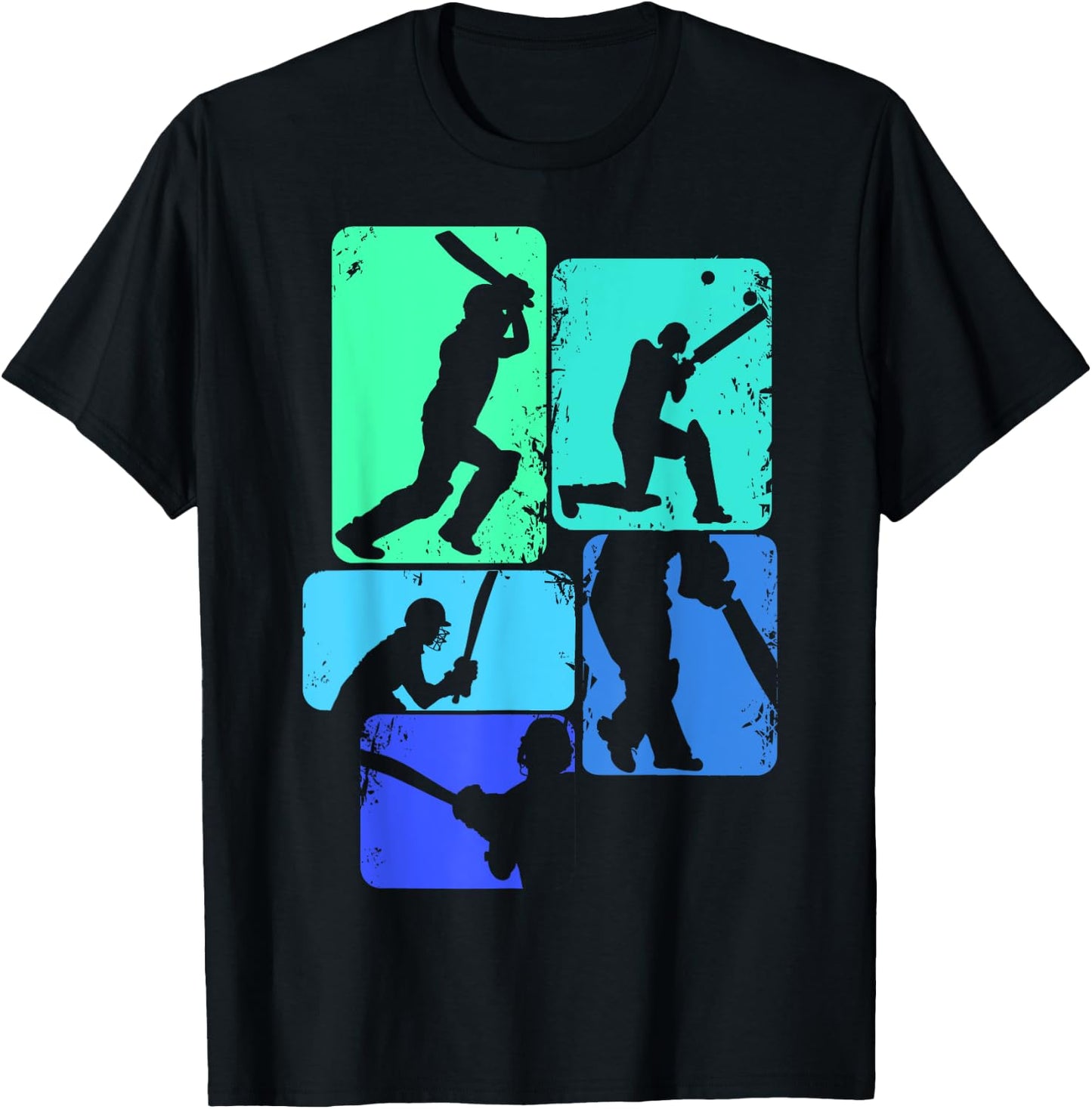 Cricket Boys Kids Men Youth T-Shirt - T-Shirt | Black