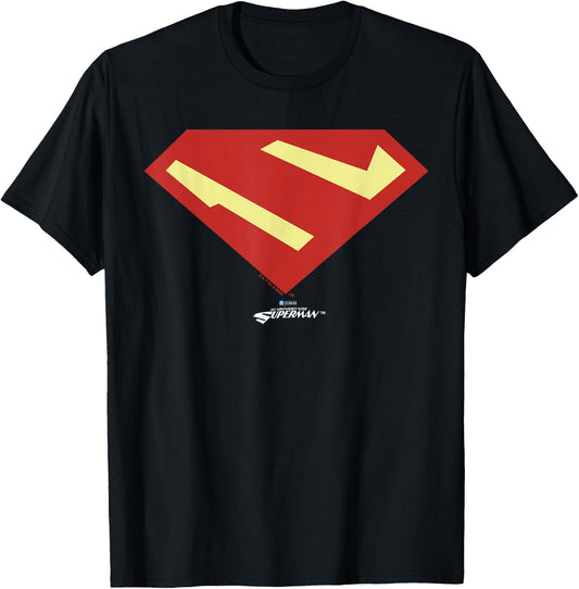 My Adventures with Superman Shield T-Shirt - T-Shirt | Black