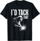 Best Welding Art Men Women Tack Welder Ironworkers Pipeliner T-Shirt - T-Shirt | Black