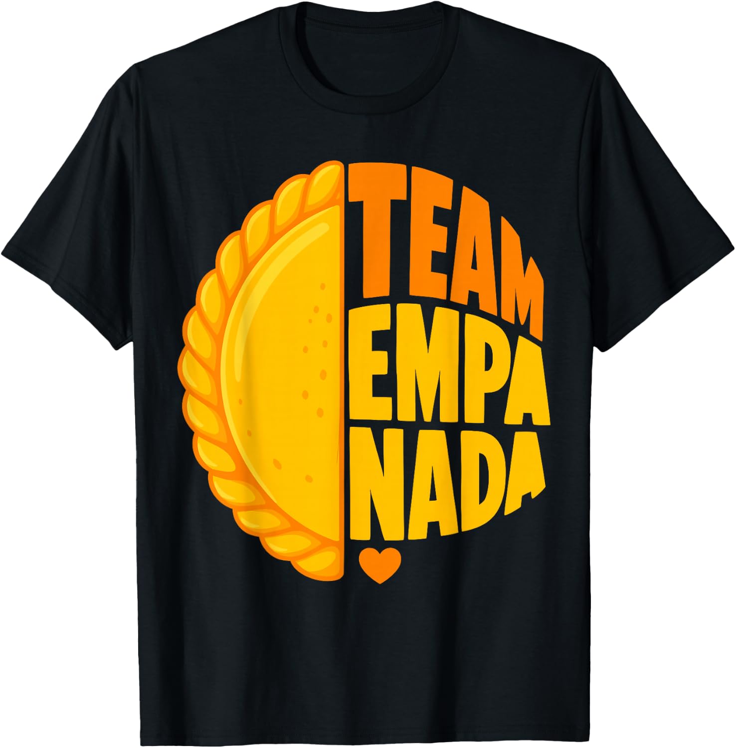 Empanada Snack Latino Food T-Shirt - T-Shirt | Black
