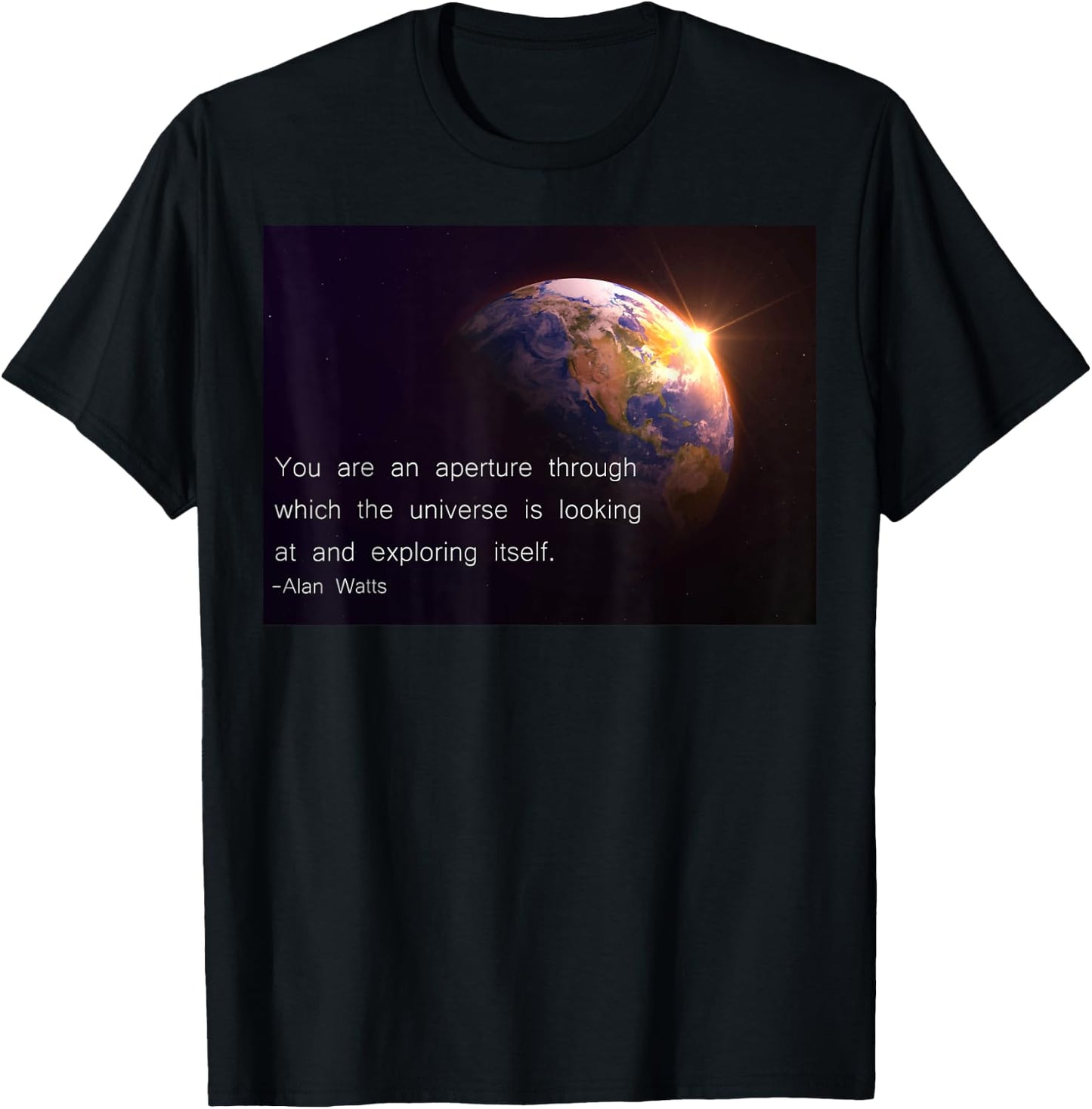 Alan Watts Best Quote Spiritual Gift Buddhist Lovers T-Shirt - T-Shirt | Black