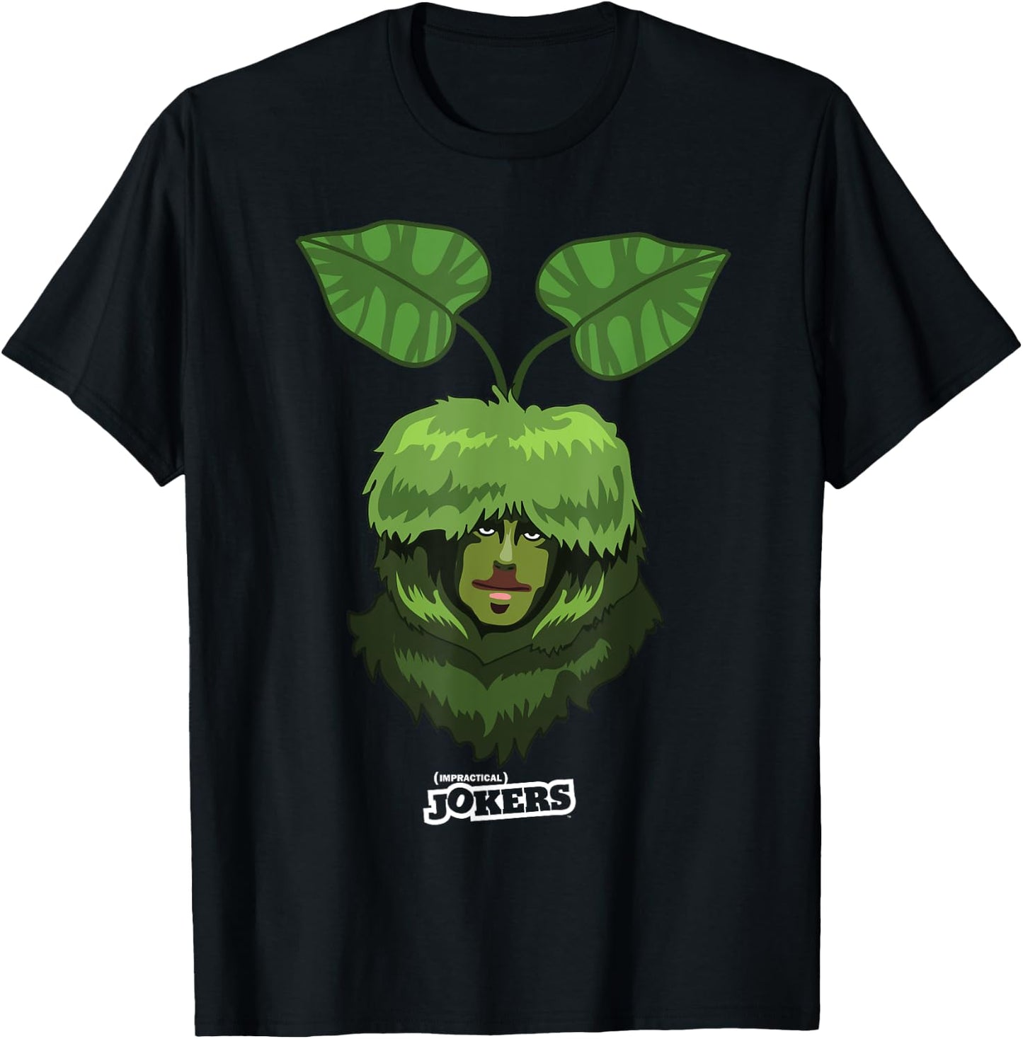 Impractical Jokers Bog Monster's Face T-Shirt - T-Shirt | Black
