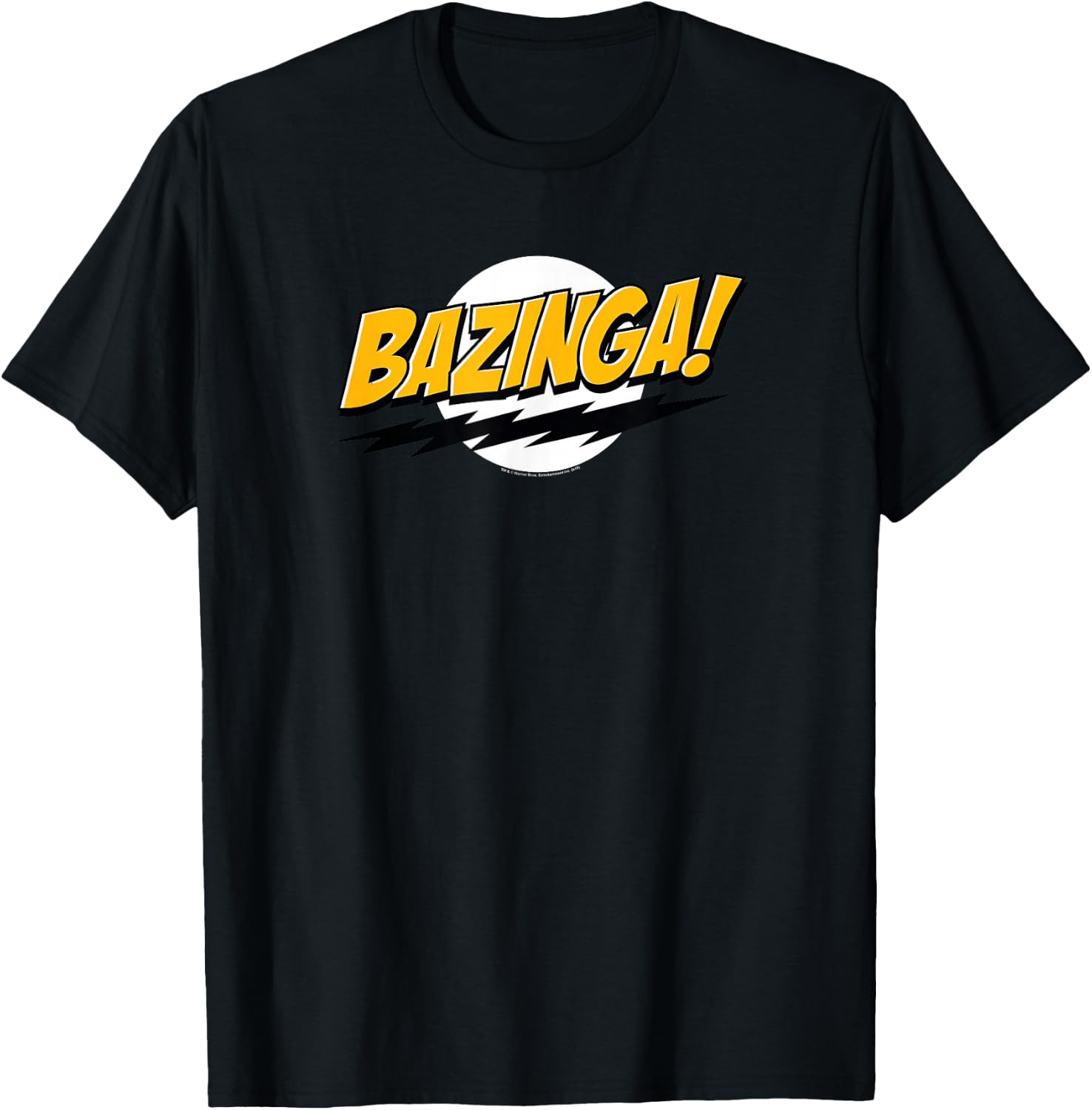 The Big Bang Theory Bazinga T-Shirt - T-Shirt | Black