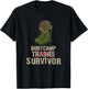 Army Bootcamp Workout Shirts - Bootcamp Survivor T-Shirt - T-Shirt | Black