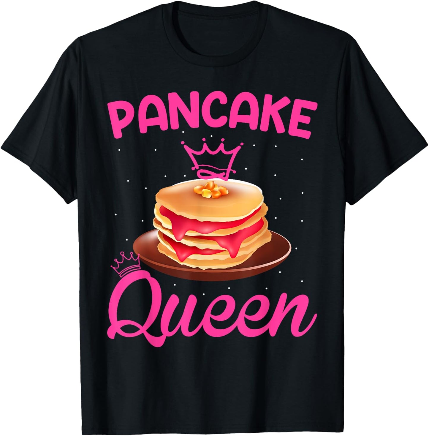 Pancake Queen T-Shirt - T-Shirt | Black