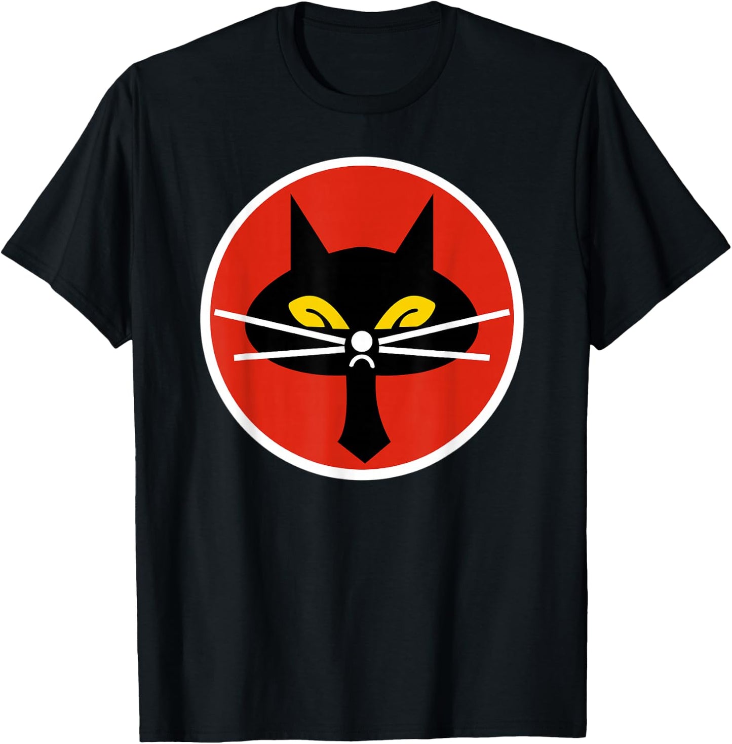 Black Cat Squadron Taiwanese U-2 Spy Plane Emblem Gift T-Shirt - T-Shirt | Black