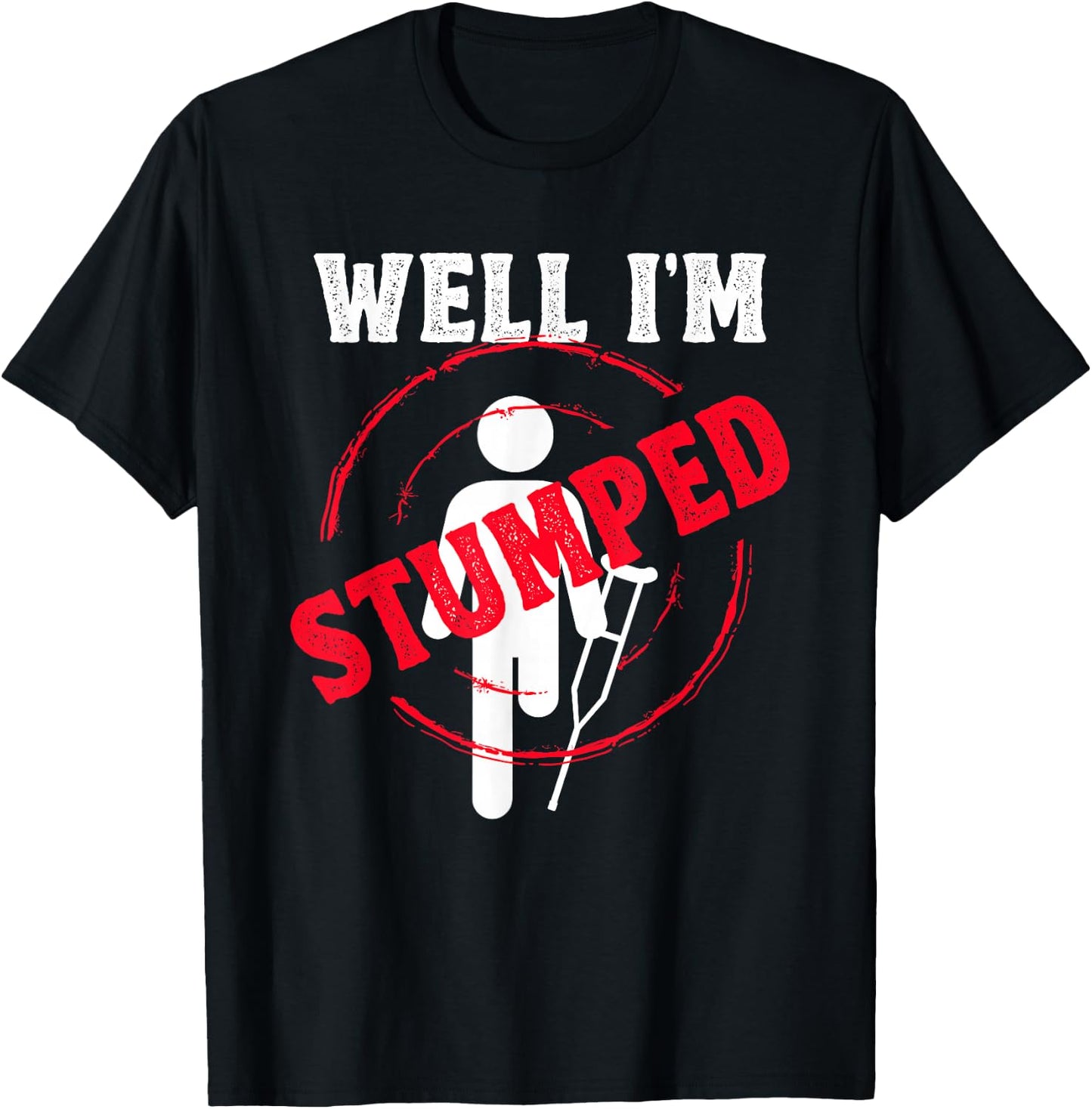 I'm amazed amputation T-Shirt - T-Shirt | Black
