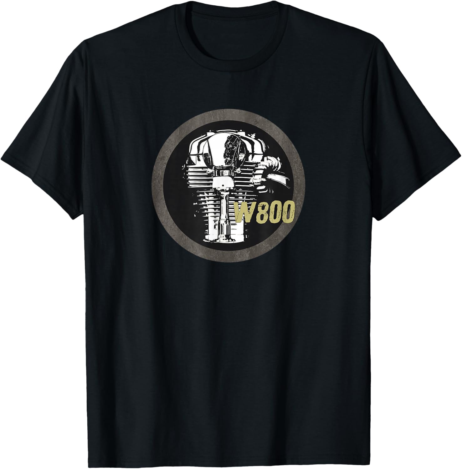 W800 Motorcycle T-Shirt - T-Shirt | Black