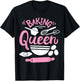 Baking Queen Baker Bakery T-Shirt - T-Shirt | Black