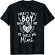 Theres this Boy Who Stole My Heart He Calls Me Mimi T-Shirt - T-Shirt | Black