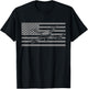 Drone Pilot American Flag Apparel - Drone Operator T-Shirt - T-Shirt | Black