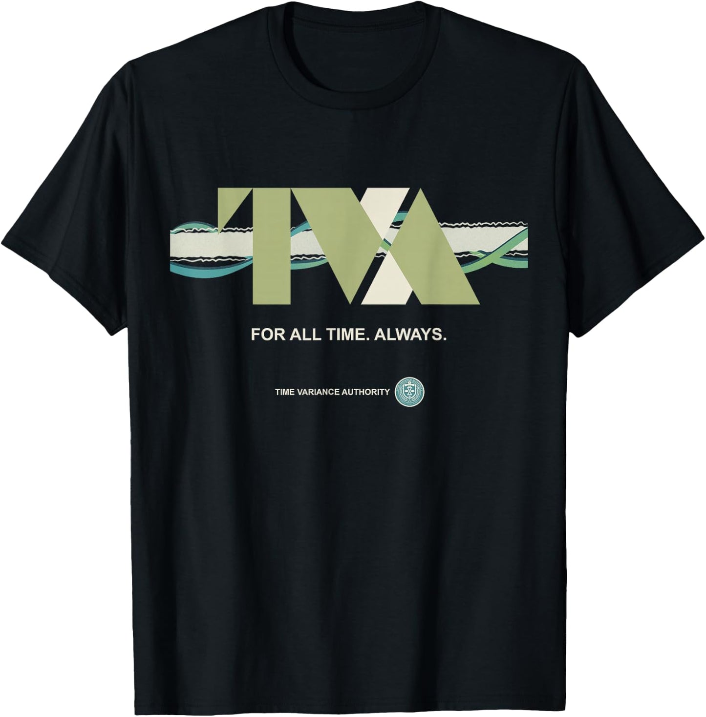 Marvel Loki Time Variance Authority TVA Timeline T-Shirt - T-Shirt | Black