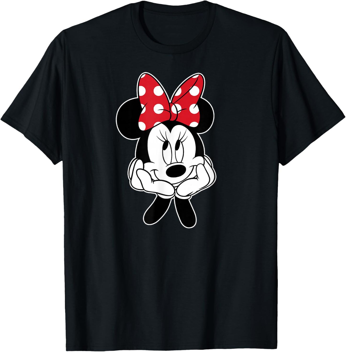 Disney - Minnie Polka Dot Day Cute T-Shirt - T-Shirt | Black