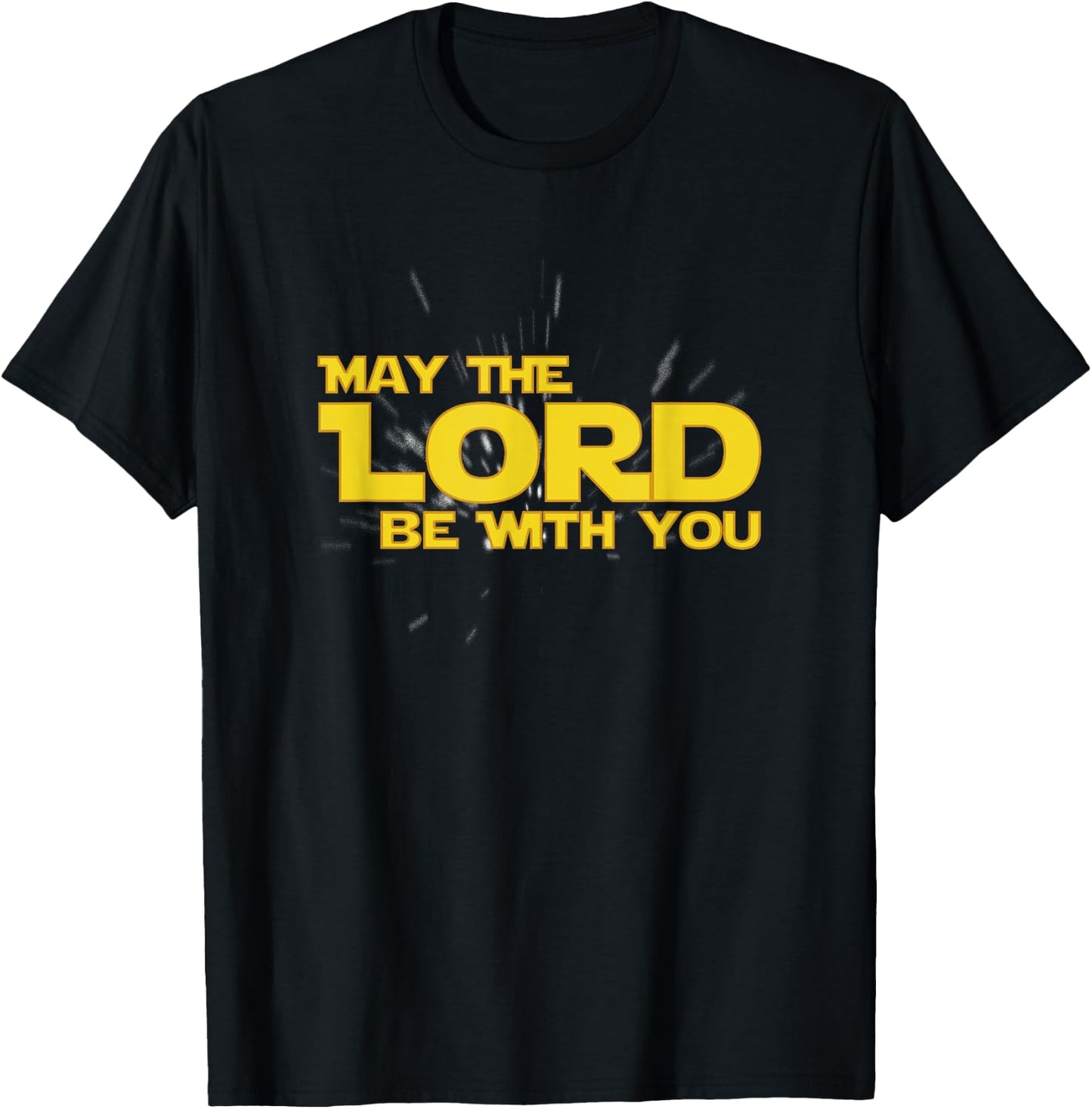 May the Lord Be With You - Pastor Gift - Christian Faith T-Shirt - T-Shirt | Black