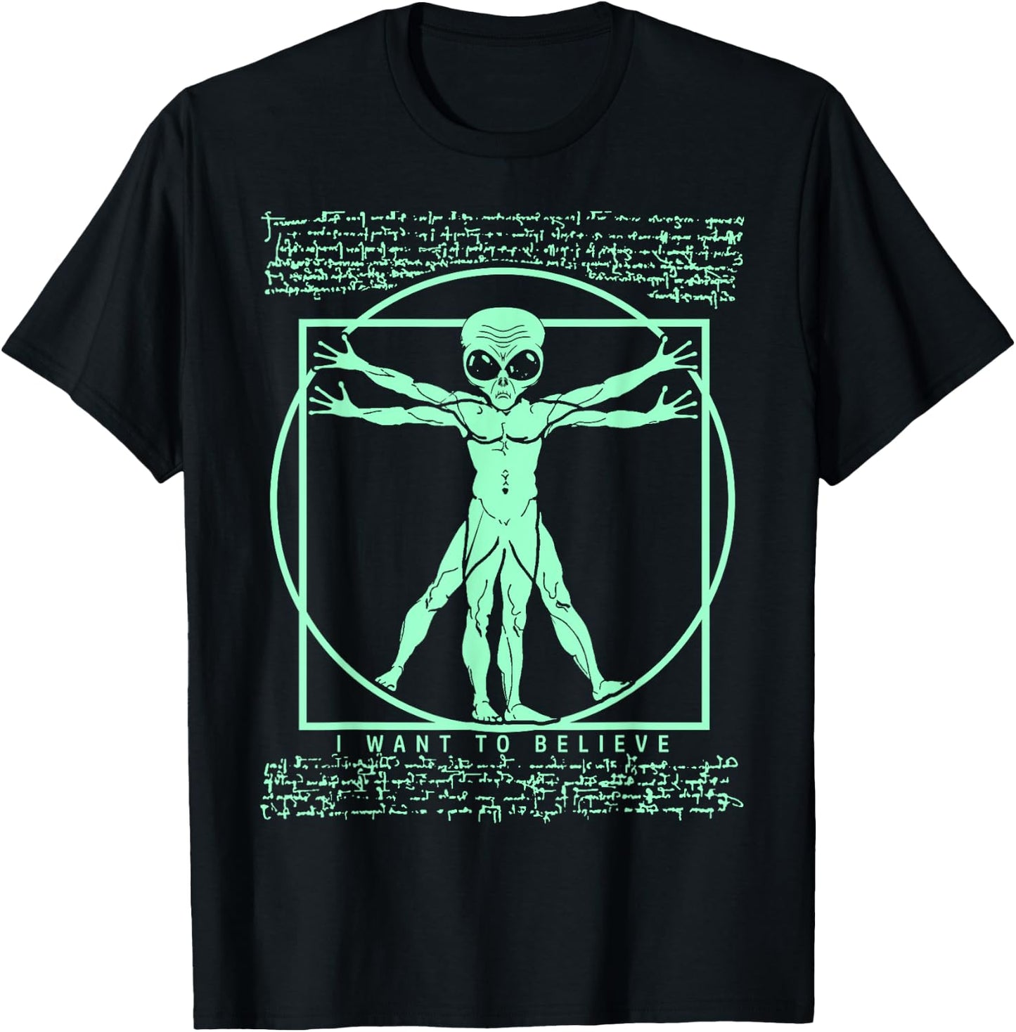 Extraterrestrial, Ancient Astronaut Theorist - UFO - Alien T-Shirt - T-Shirt | Black