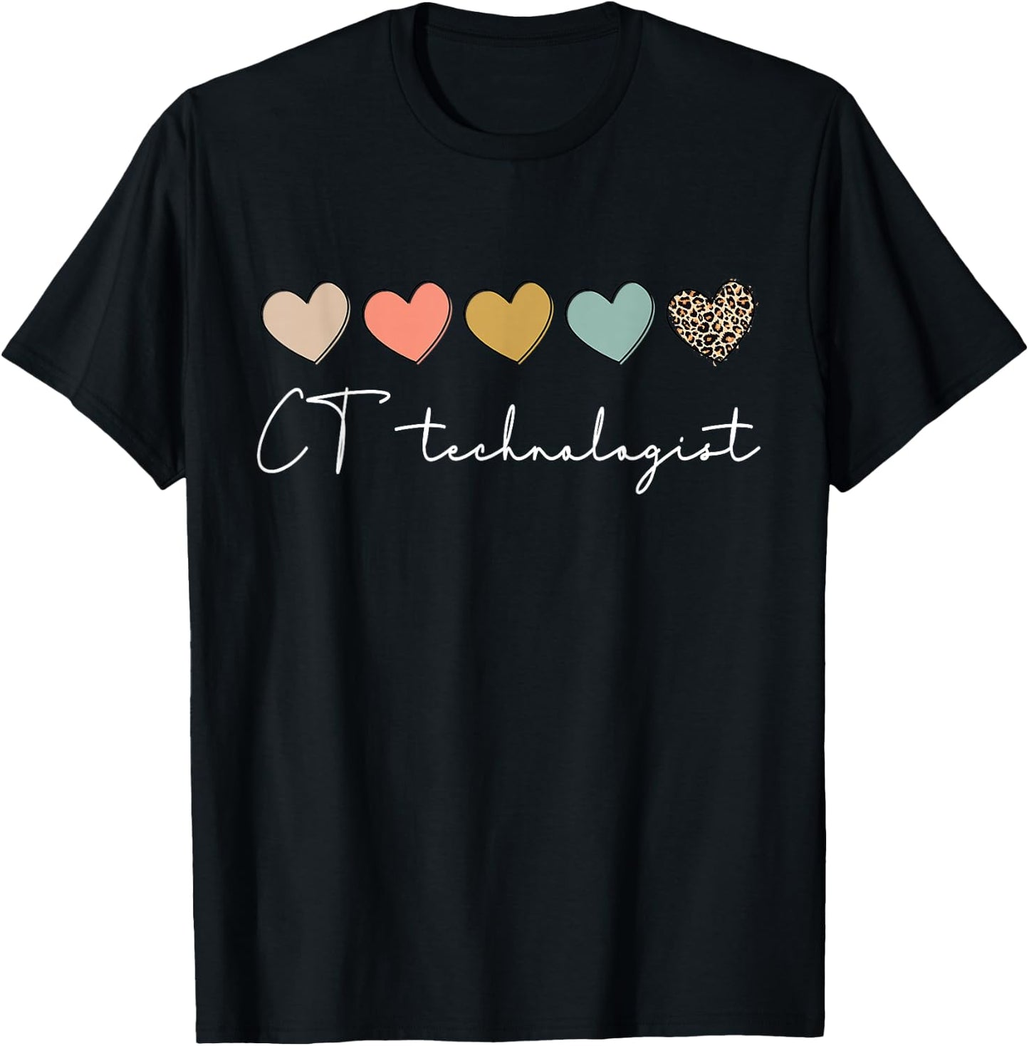 CT Tech Computed Tomography Technologist T-Shirt - T-Shirt | Black