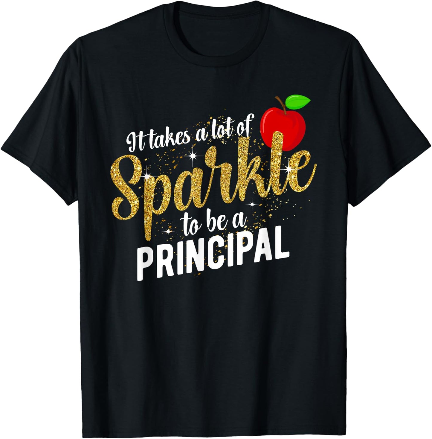 to Be A School Principal Appreciation Principal T-Shirt - T-Shirt | Black