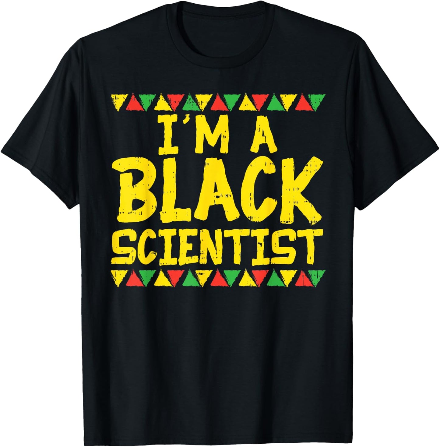 Black Scientist Chemist Physics African American Pride Gift T-Shirt - T-Shirt | Black