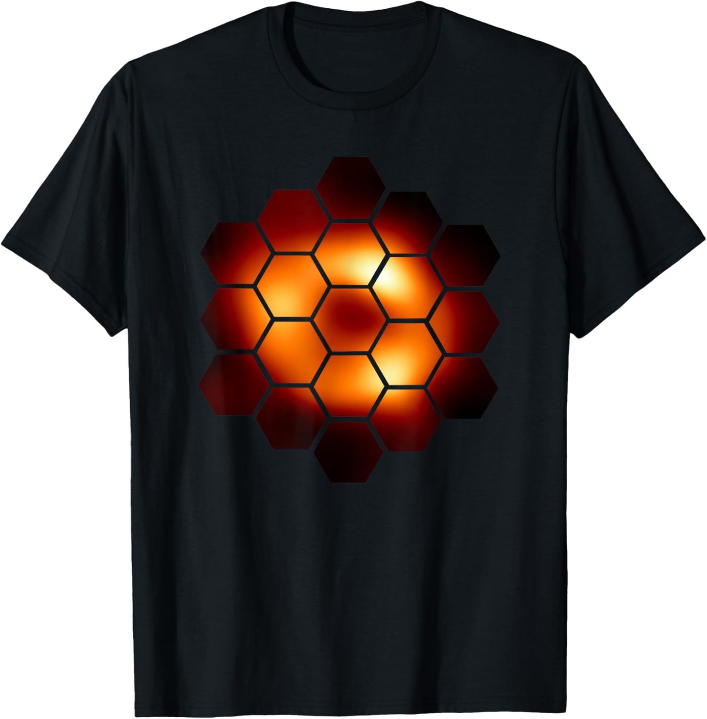 Second Black Hole "Sagittarius A" Galaxy Planets Astronomy T-Shirt - T-Shirt | Black
