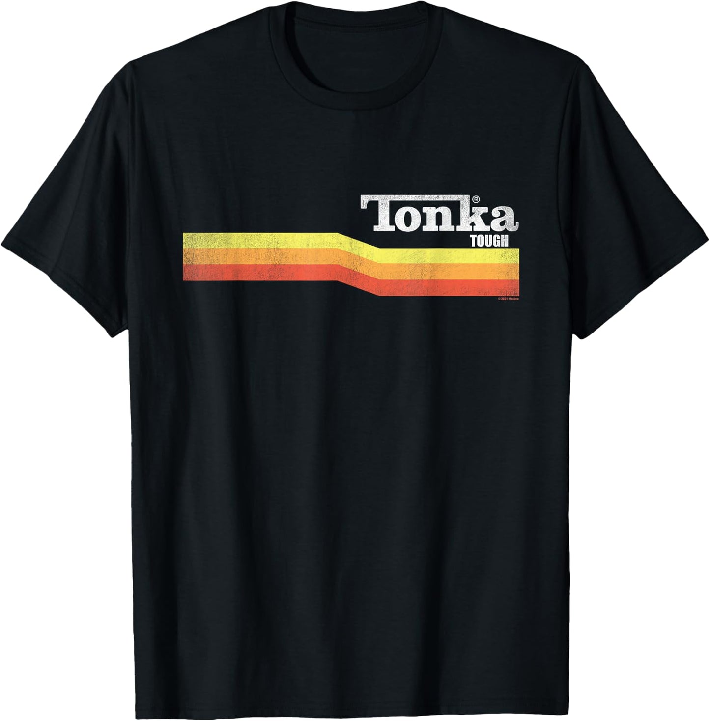 Tonka Tonka Tough Stripe Logo T-Shirt - T-Shirt | Black