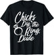 Funny Chicks Dig The Ring Dude | Cool Ceremony Bearer Gift T-Shirt - T-Shirt | Black